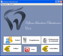 Software dichiarazione di conformit� odontotecnici