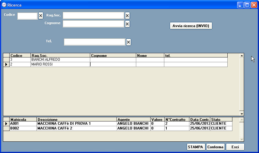 Software distributori automatici