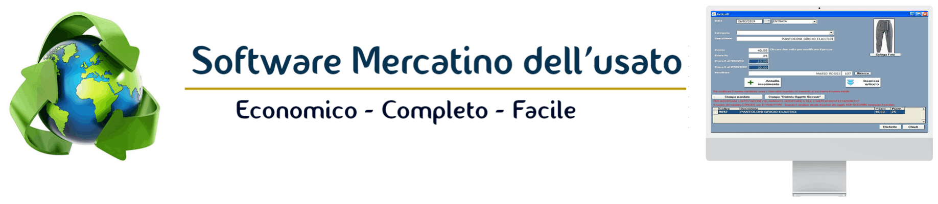 software mercatino usato