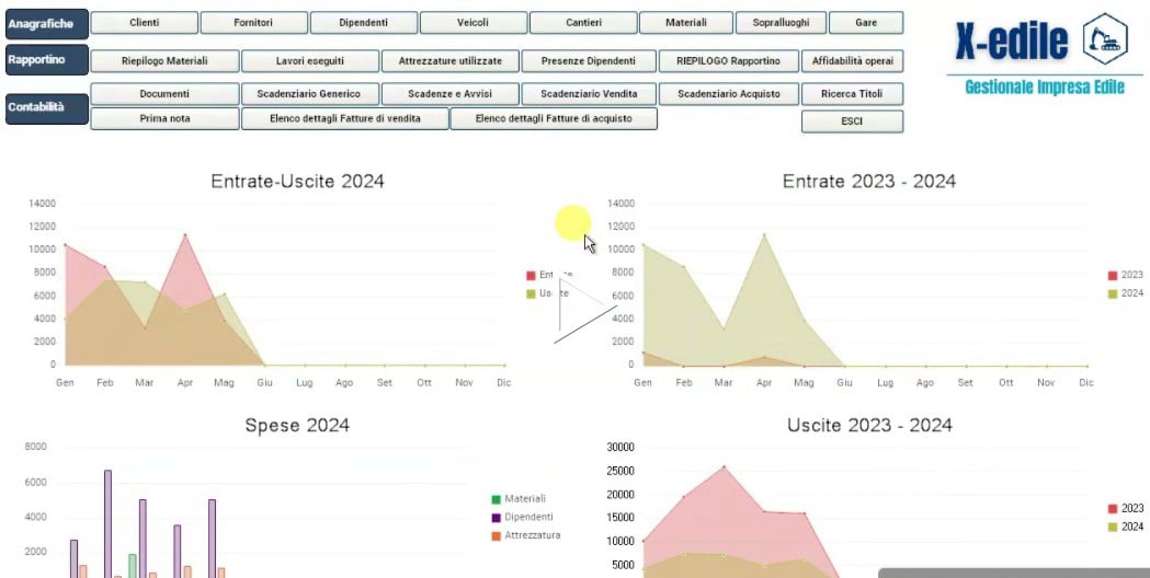 Video demo del gestionale X-Edile per la gestione dei cantieri edili