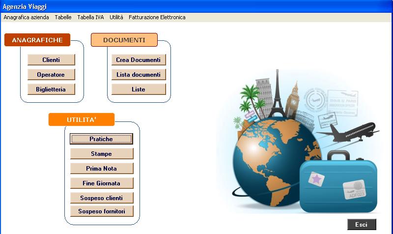Software agenzie viaggi