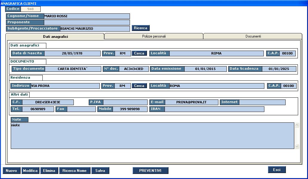 clienti software gestionale assicurativo