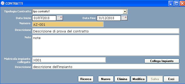 CONTRATTO ASSISTENZA TECNICA gestione