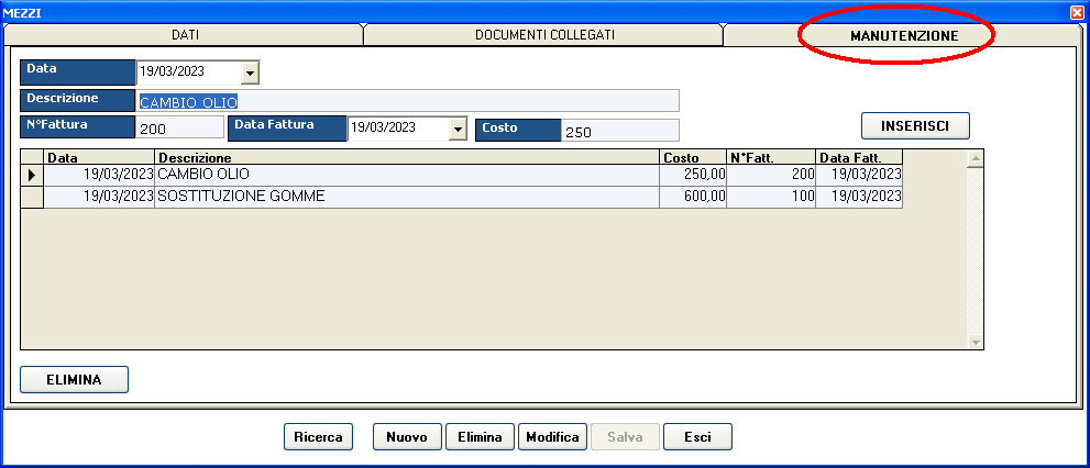 software cantiere edile manutenzione veicoli