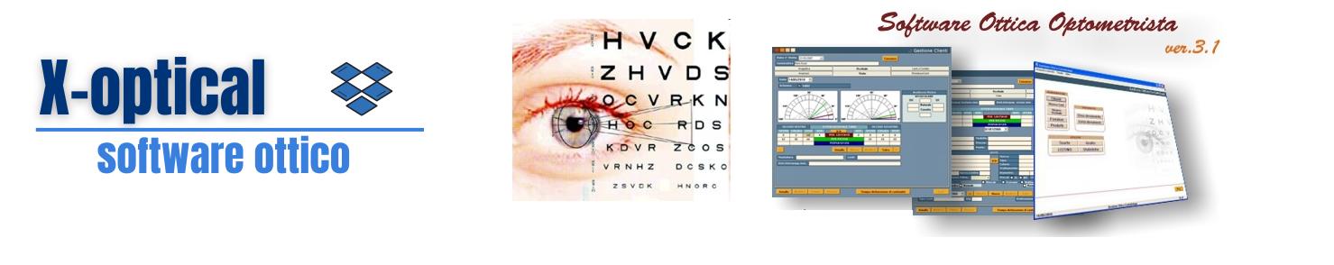 software negozio ottica ottico optometrista ottici